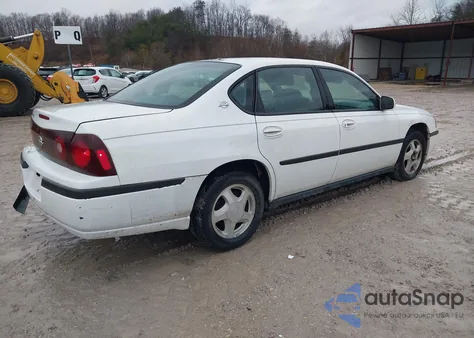 2000 Chevrolet Impala from USA, damaged, VIN 2G1WF55E6Y9115979